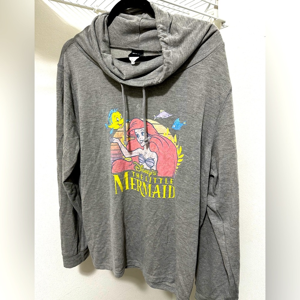 3X Disney Little Mermaid Sweatshirt